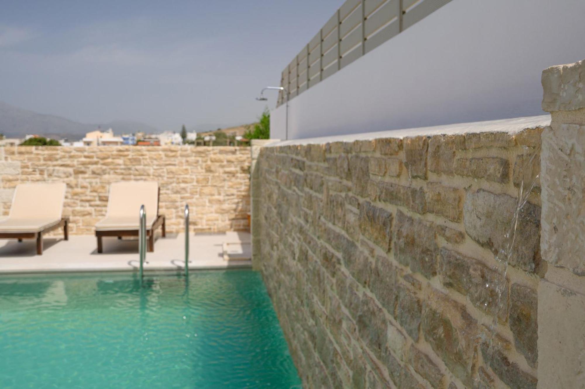 Ammokrinos Luxury Homes,150M From The Beach Kalamaki  Exterior photo