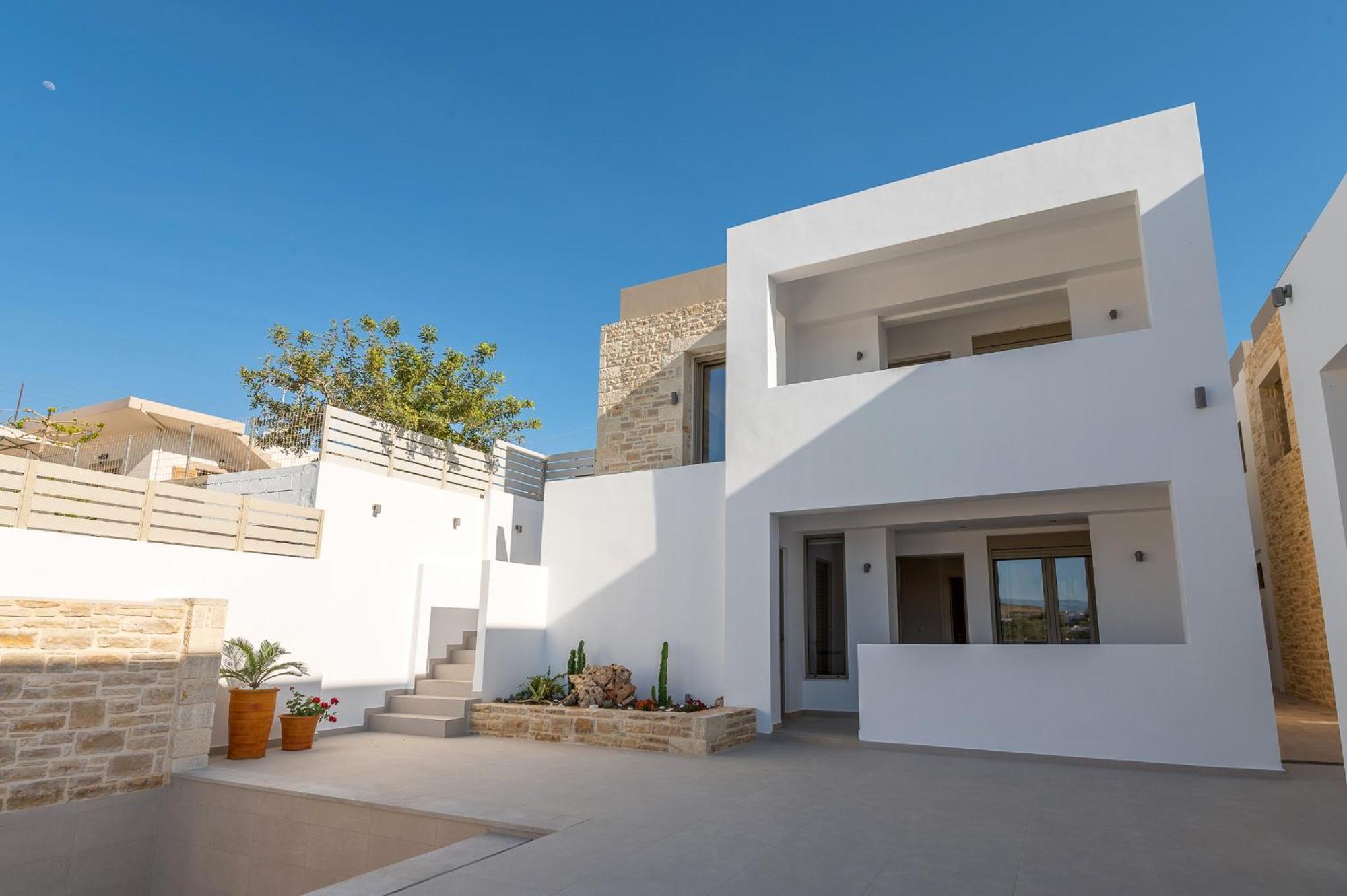 Ammokrinos Luxury Homes,150M From The Beach Kalamaki  Exterior photo