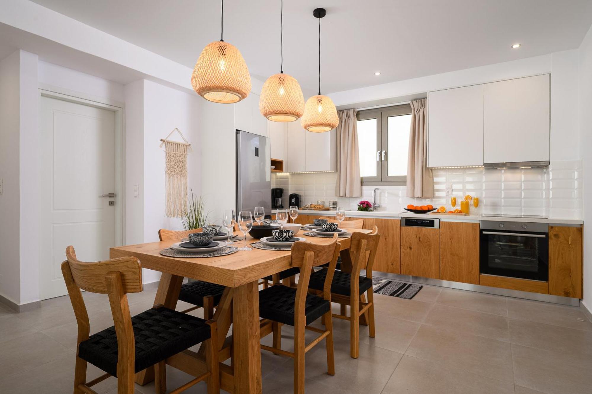 Ammokrinos Luxury Homes,150M From The Beach Kalamaki  Exterior photo